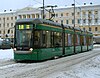 Helsinki Tram at Senaatintori station in November 2008