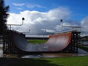 West Beach Skate Park - half-pipe