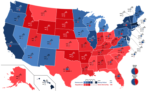 Popular vote by states