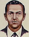 A 1972 FBI composite drawing of D. B. Cooper