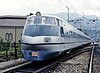 An ETR 401 train at Luino in 1988