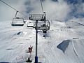 The Ruined Castle chairlift and terrain park, Falls Creek, Victoria