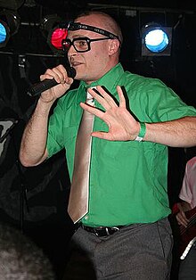 MC Frontalot performing in April 2007