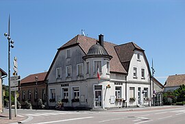 The town hall in Guewenheim