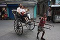 Another rikshaw in Kolkata