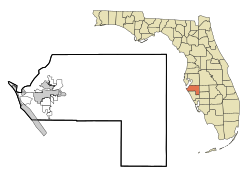 Waterbury is located in Manatee County