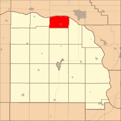 Location in Saunders County