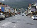 Looking east up Orr Street, with the post office tower mid right, 2010