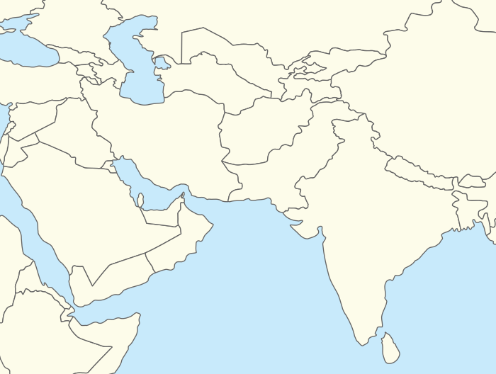 List of United States Air Force installations is located in Southwest Asia