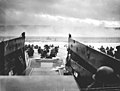 Landing on Normandy Beach in WWII