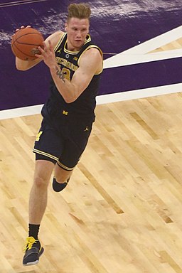 Iggy Brazdeikis, 47th for the 2018–19 Michigan Wolverines