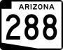 State Route 288 marker