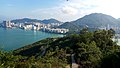 魔鬼山顶部眺望香港岛柴湾