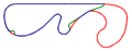 GIF with poor scale showing the history of the track and little else.