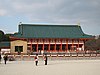 The modern reconstruction of the Heian Palace