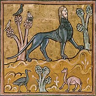 Manticore from Rochester Bestiary