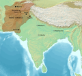 Indo-Greek Kingdom (200 BC-10 AD) in 150 BC.