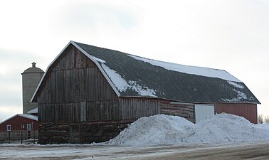 Log barn