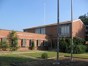 Former police headquarters, Mathews Park