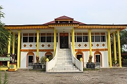 Malay traditional house in Indragiri Hulu