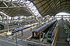 Trains at Southern Cross station in 2008