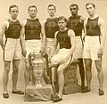 1907 University of Pennsylvania track team, with their ICAAAA trophy.
