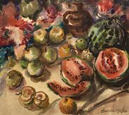"西瓜，水果", (68х61.5, 1980)