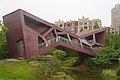 金华建筑艺术公园桥上茶亭