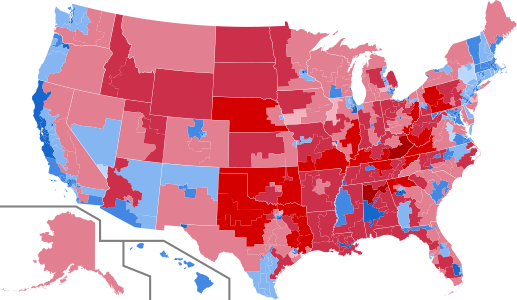 Election results by congressional district