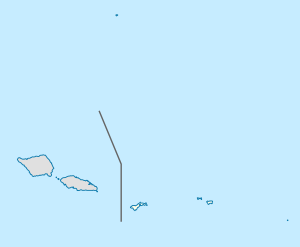 Saʻilele is located in American Samoa