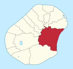 Anibare District within Nauru