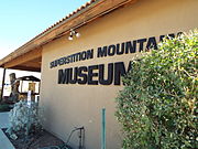 The Superstition Mountain Museum is located at 2087 N. Apache Trail in Apache Junction, Az.