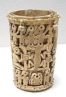 Arm band, Owo, Yoruba, 18th century AD, ivory - Ethnological Museum, Berlin