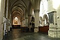 Looking west towards the bread bank in the south aisle