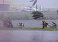 Typhoon Chataan affecting Guam
