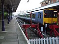 Platforms 2 and 3 looking south. Class 315 unit 315822 awaits departure.