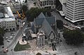 Christchurch Cathedral following the earthquake