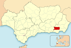 Alpujarra Almeriense within Andalusia