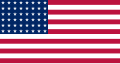 美国国旗（密克罗尼西亚联邦） 1944-1959 比例 10:19