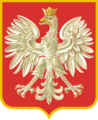 Official Polish coat of arms since 1928 according to the law