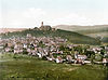 Königstein in the Taunus and Burgberg and Castle Königstein (ca. 1890–1900)