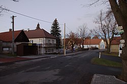 Centre of Krupá