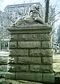 George William Hill (sculptor)'s Lion of Belfort (Montreal) in Square Dorchester, Montreal, Quebec