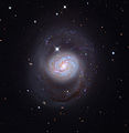 莱蒙山天文中心以宽频（RGB）拍摄的M77。