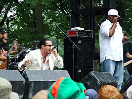 Mike Patton and Rahzel performing at Lollapalooza