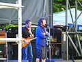 Eddie Vedder and Stone Gossard at the Wuhlheide, on June 26, 2014