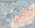 Plan of Alexandria c 30 BC