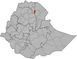 Location of Raya Azebo
