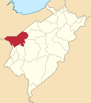 Location in Mérida