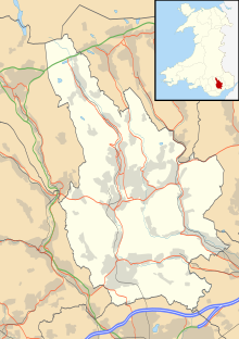 Penallta Colliery is located in Caerphilly